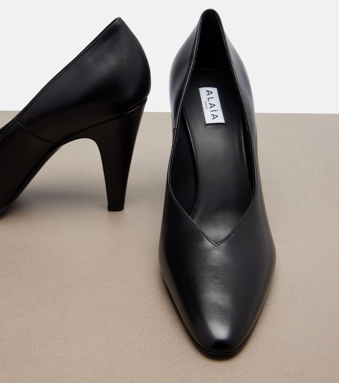 Leather pumps | Alaïa
