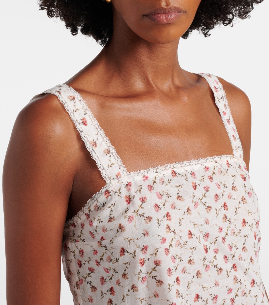 Charlotte floral cotton top | Posse