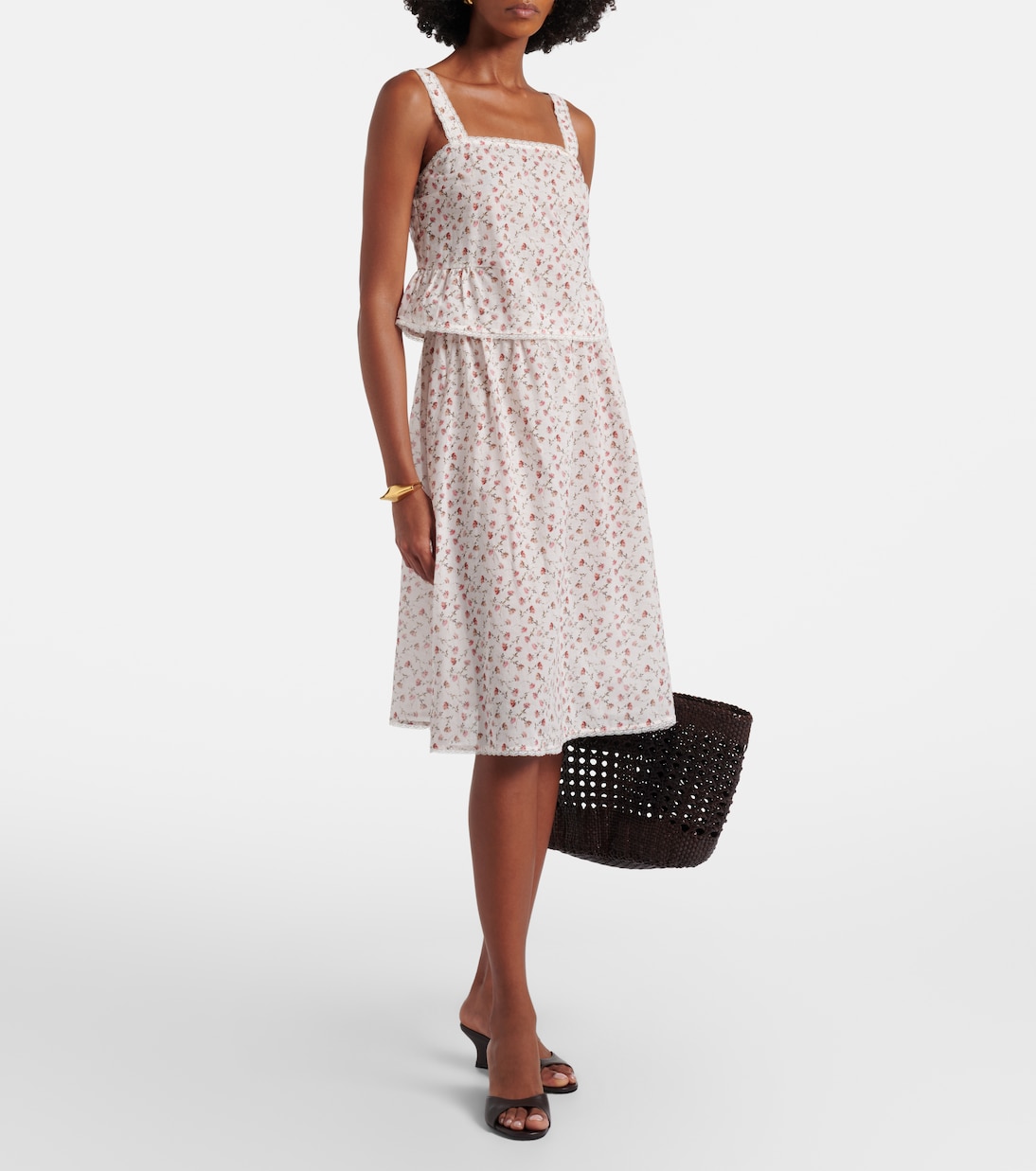 Charlotte floral cotton top | Posse