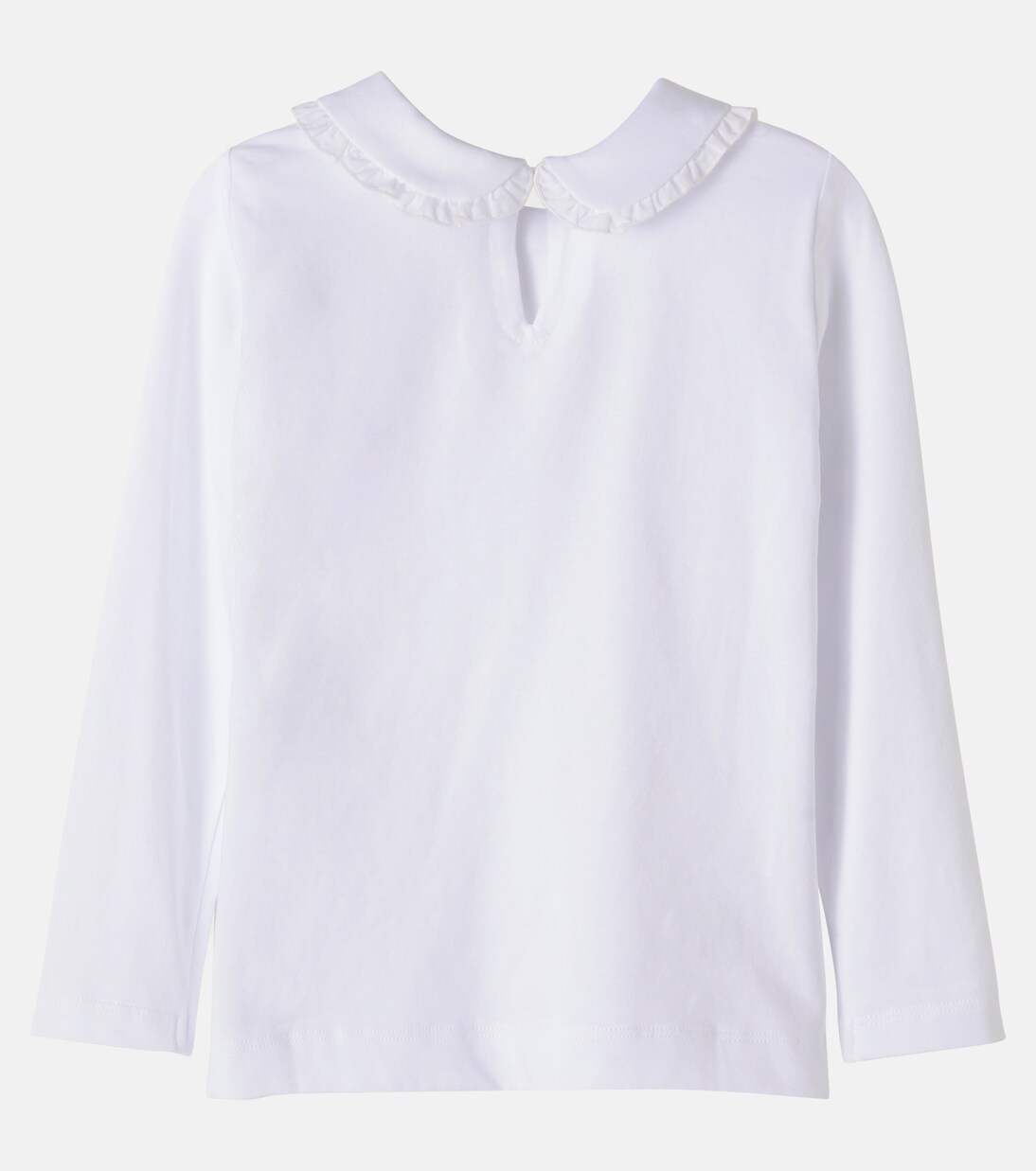 Embellished cotton-blend jersey T-shirt | Monnalisa