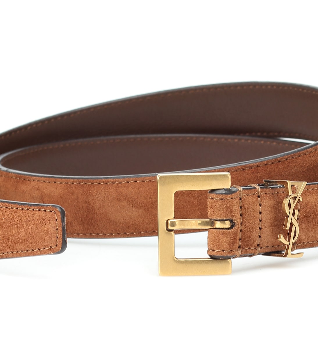 Cassandre 20 suede belt | Saint Laurent