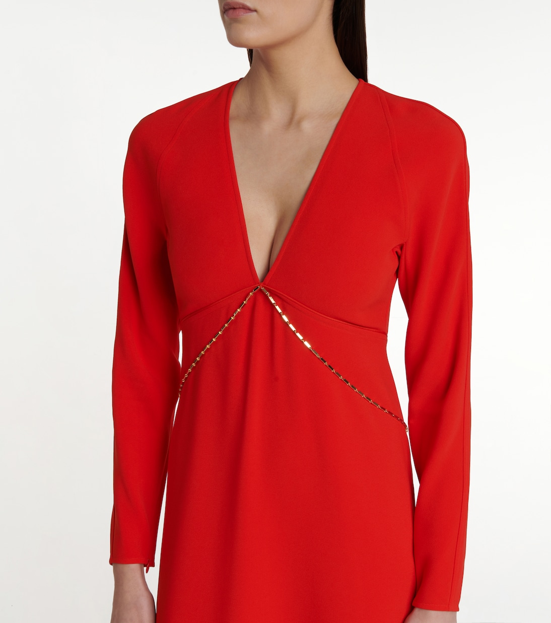 Robe midi à ornements | Victoria Beckham