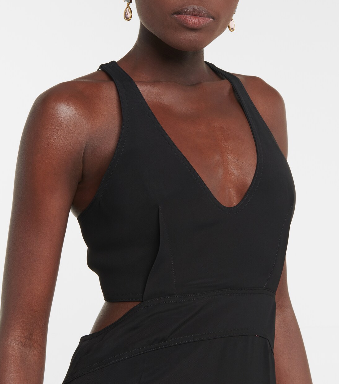 Maxikleid mit Cut-outs | Victoria Beckham