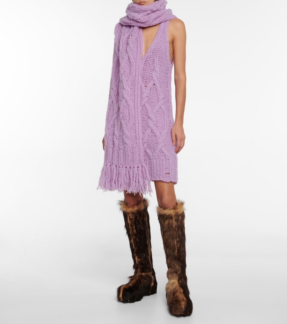 Minikleid aus einem Wollgemisch | Acne Studios