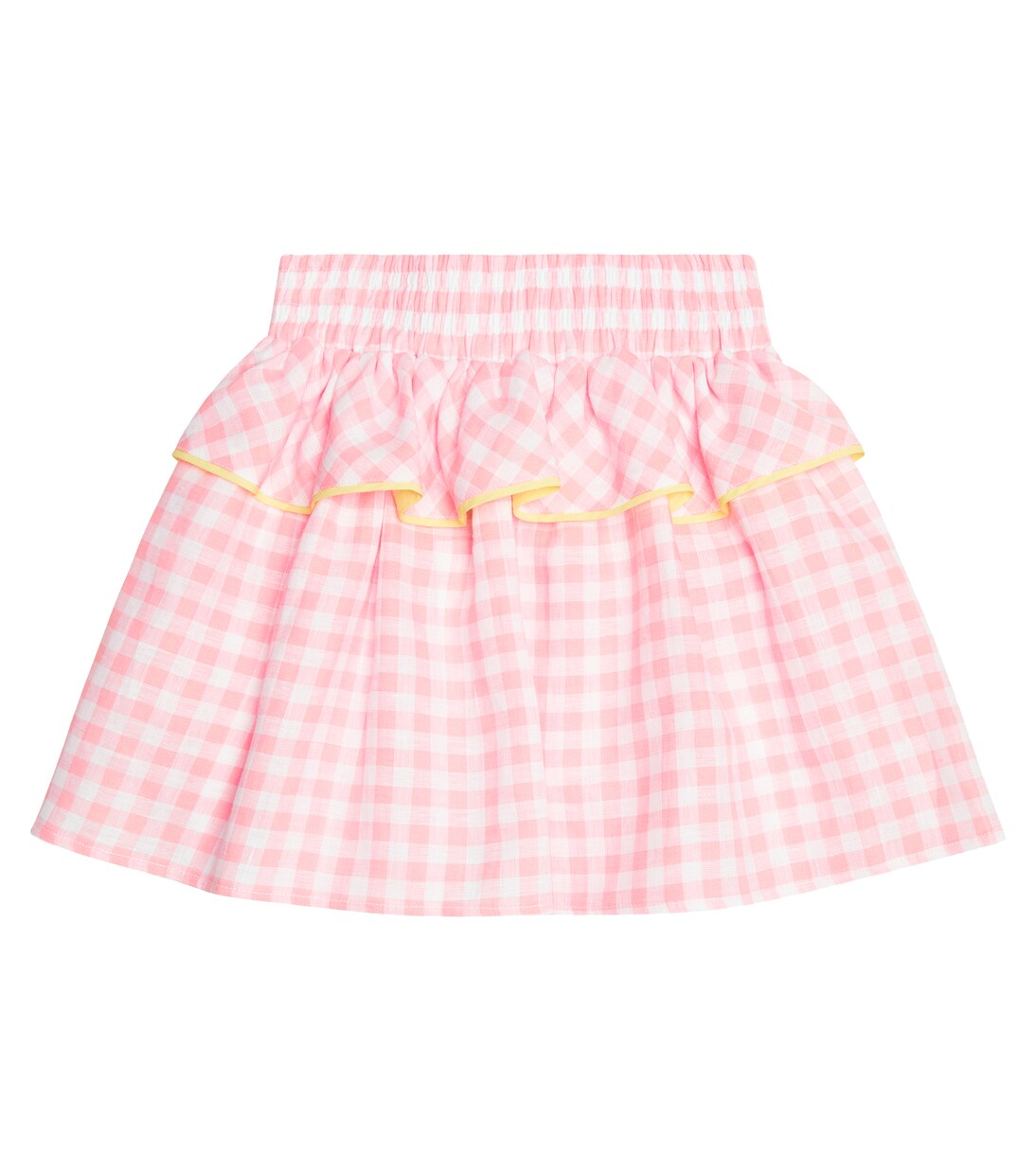 Robe en lin à carreaux | Paade Mode