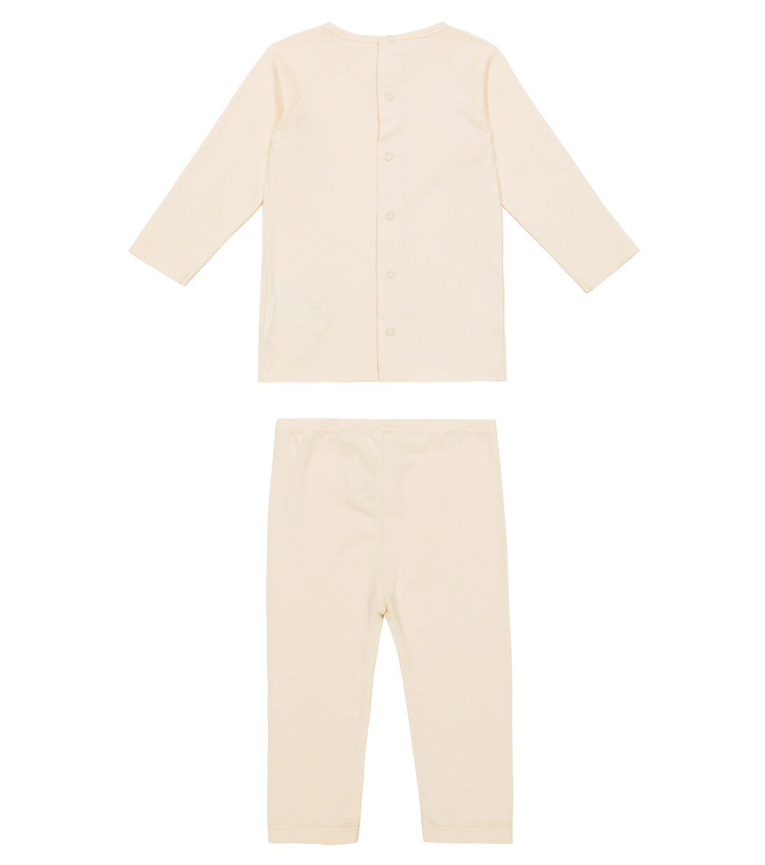 Baby Teodoro printed cotton top and pants set | Bonpoint