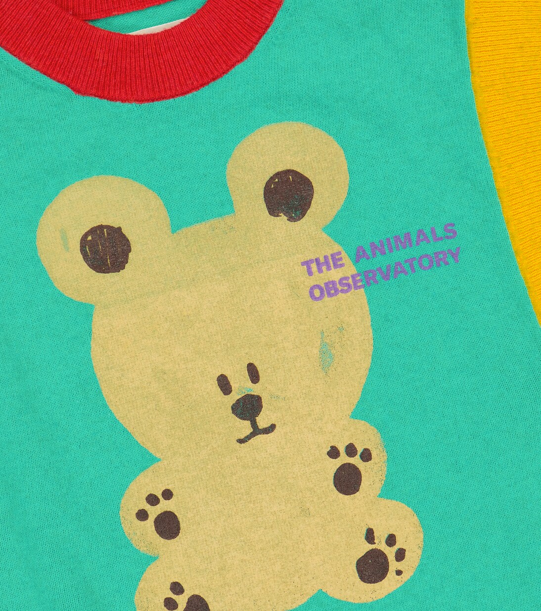 Parrot printed sweater vest | The Animals Observatory