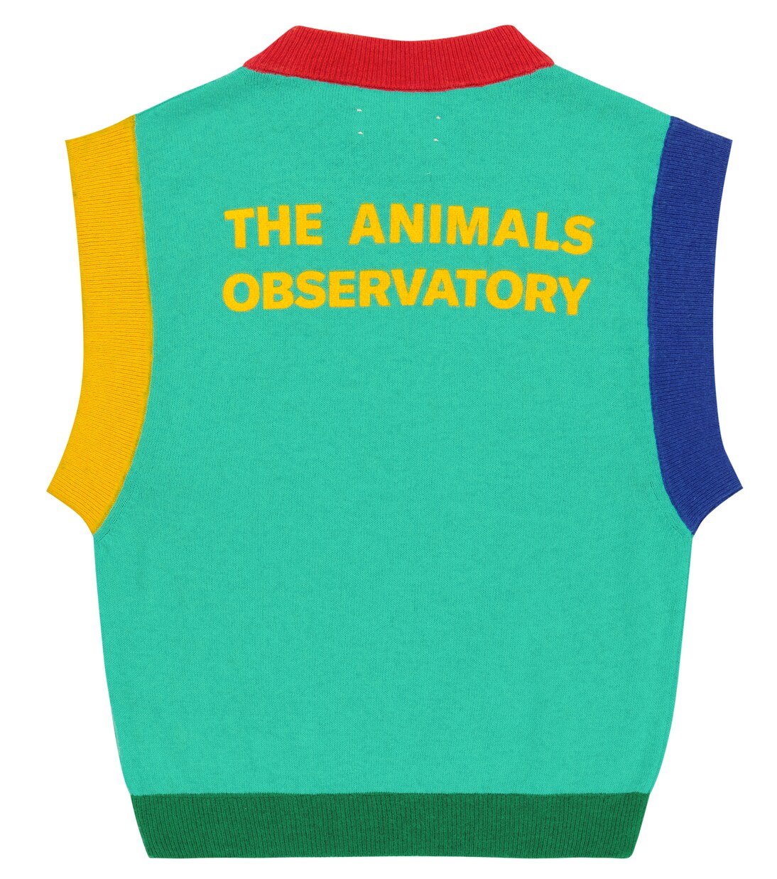 Parrot printed sweater vest | The Animals Observatory
