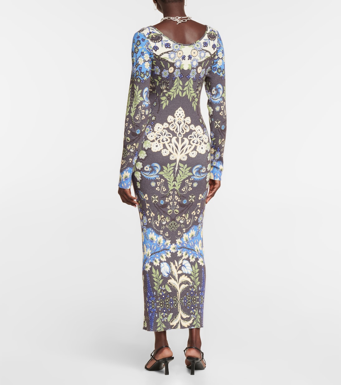 Robe midi à fleurs | Etro