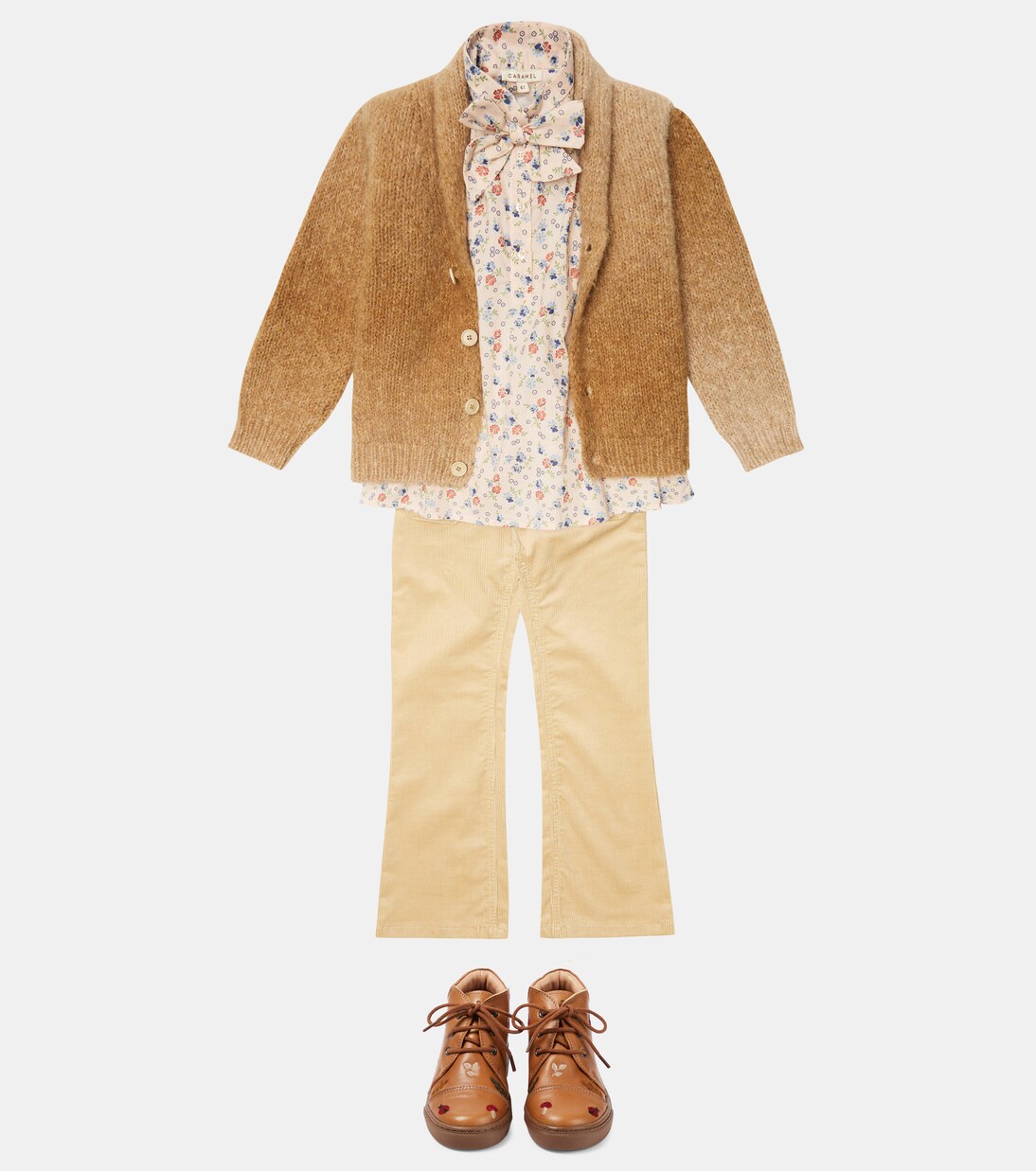 Pantaloni flared Junon in velluto | Bonpoint