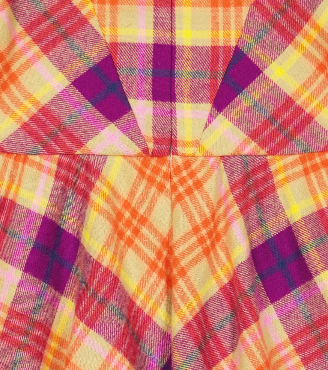 Checked cotton dress | Paade Mode