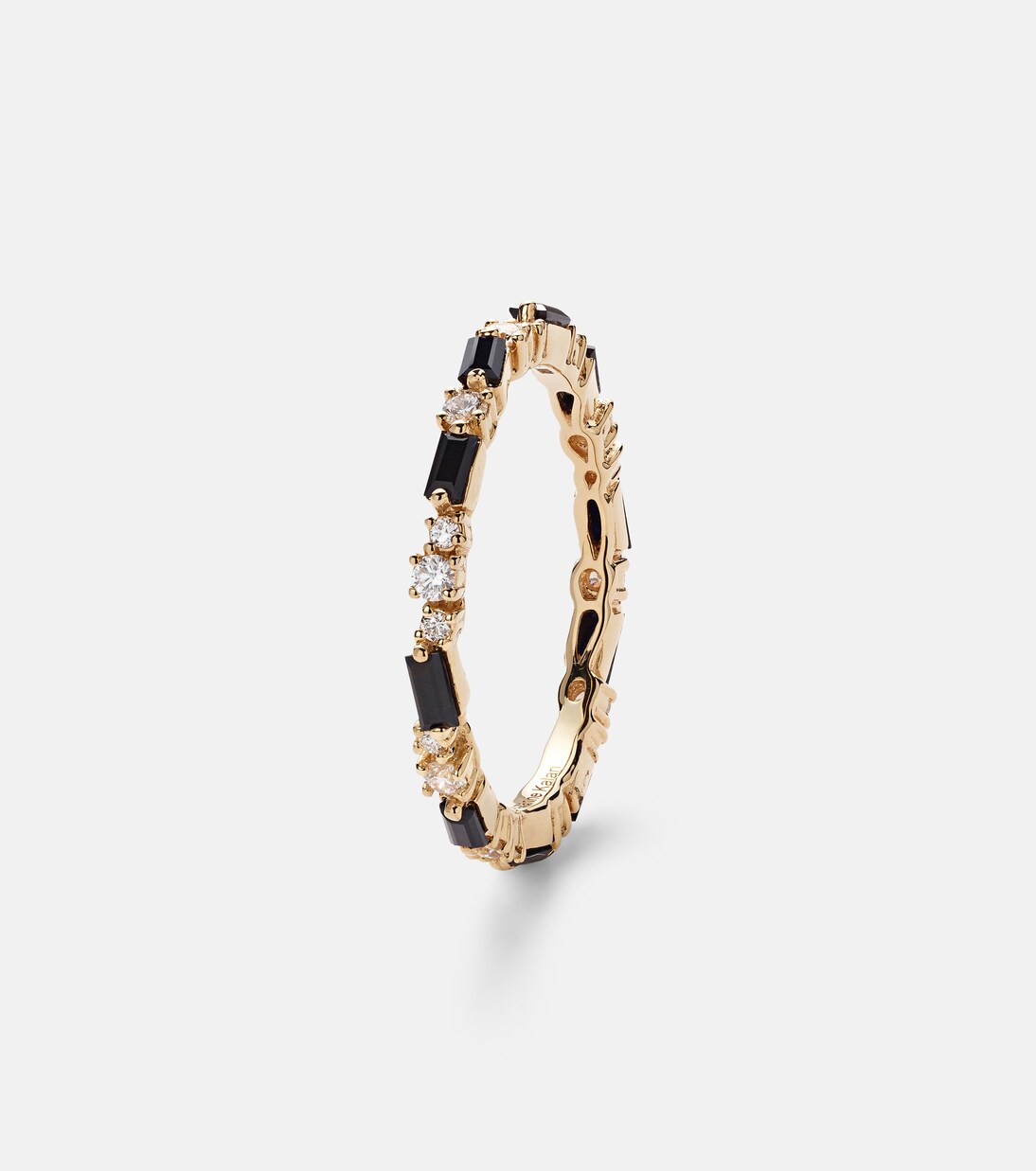 Bague en or 18 ct, diamants et saphirs | Suzanne Kalan