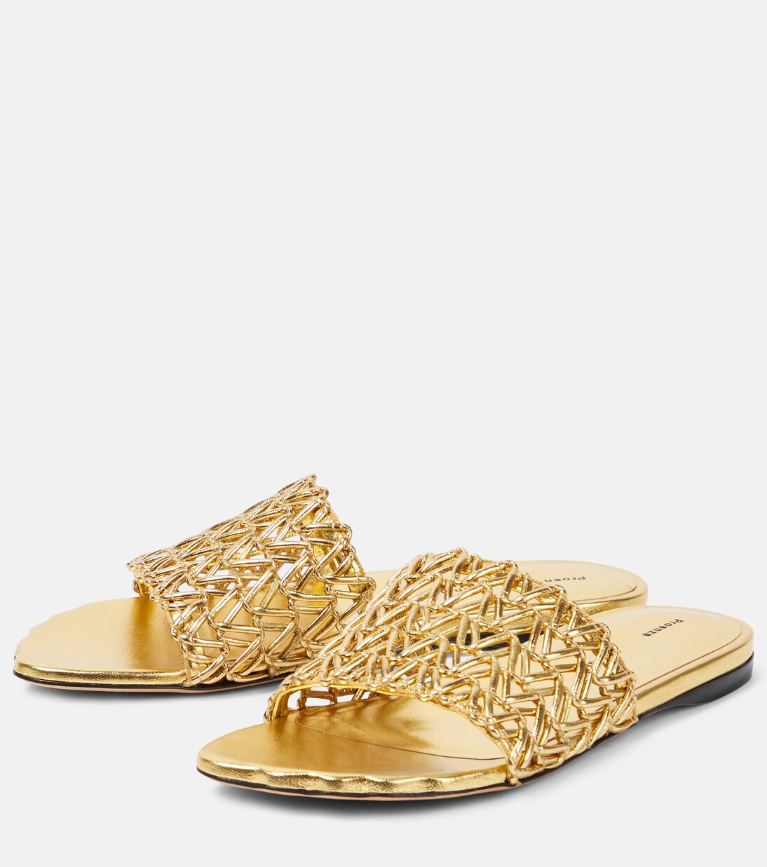 Sculpt Woven slides | Proenza Schouler