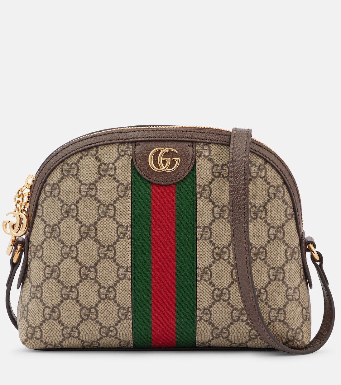 Ophidia Small canvas shoulder bag | Gucci