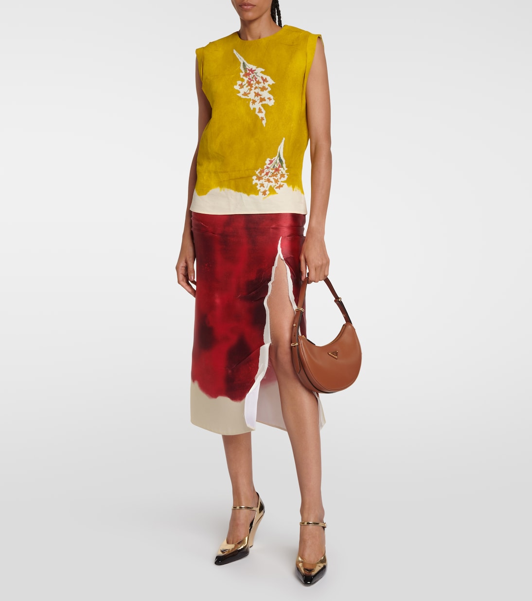 Sac Arqué en cuir | Prada