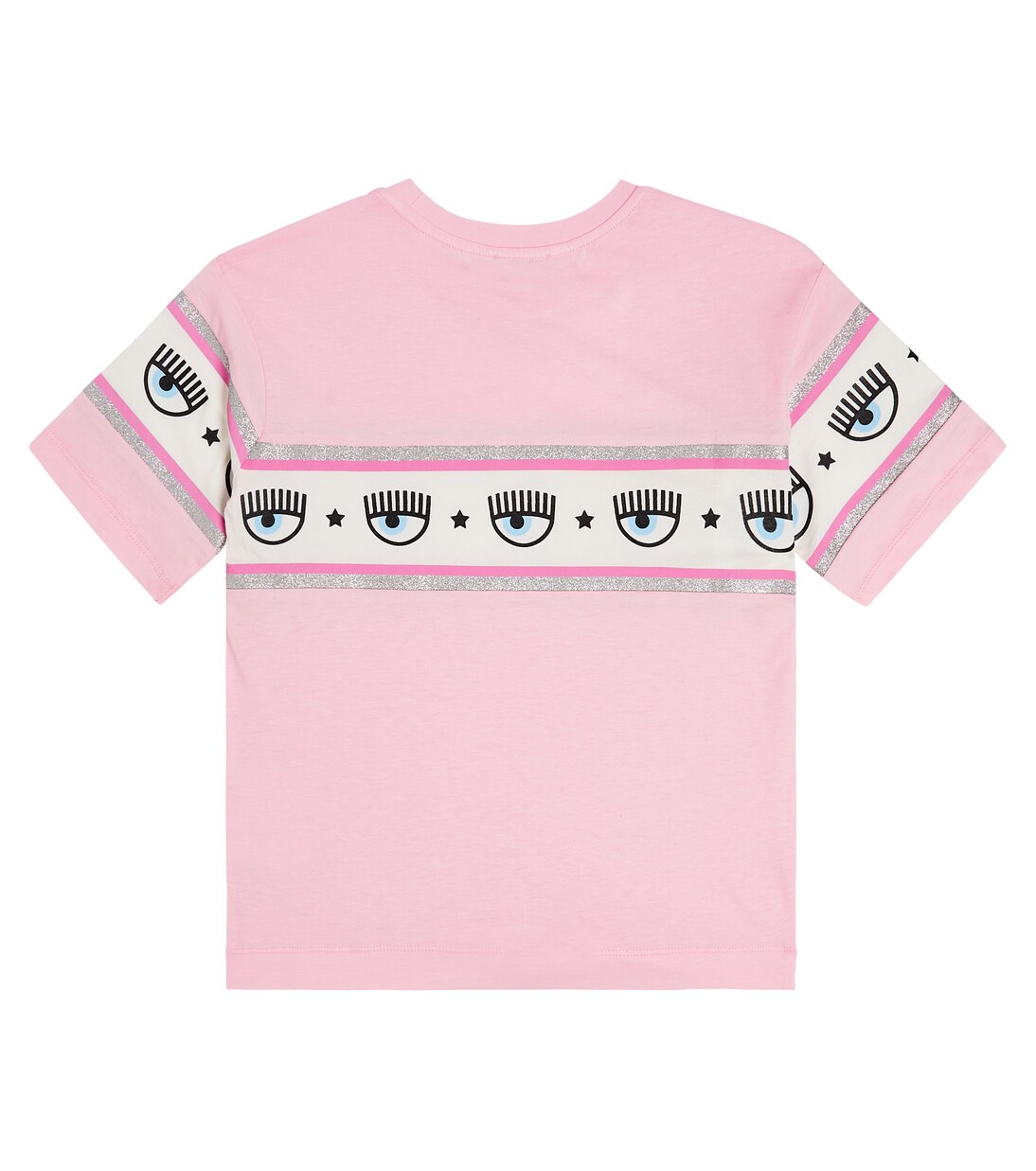 x Chiara Ferragni Eyestar cotton jersey T-shirt | Monnalisa