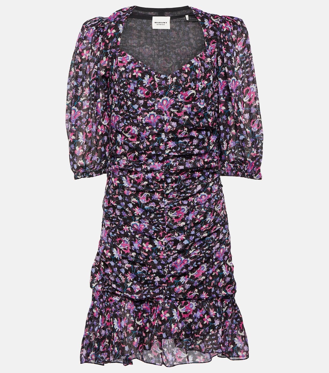 Robe Lunesa imprimée en coton | Marant Etoile