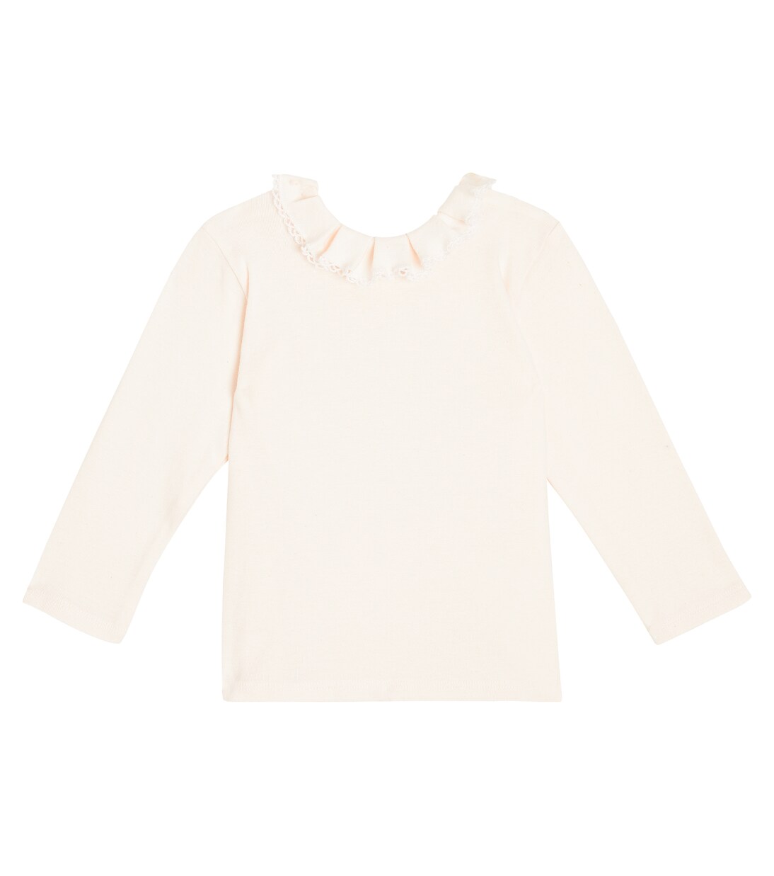 Baby Billa cotton velvet T-shirt | Bonpoint