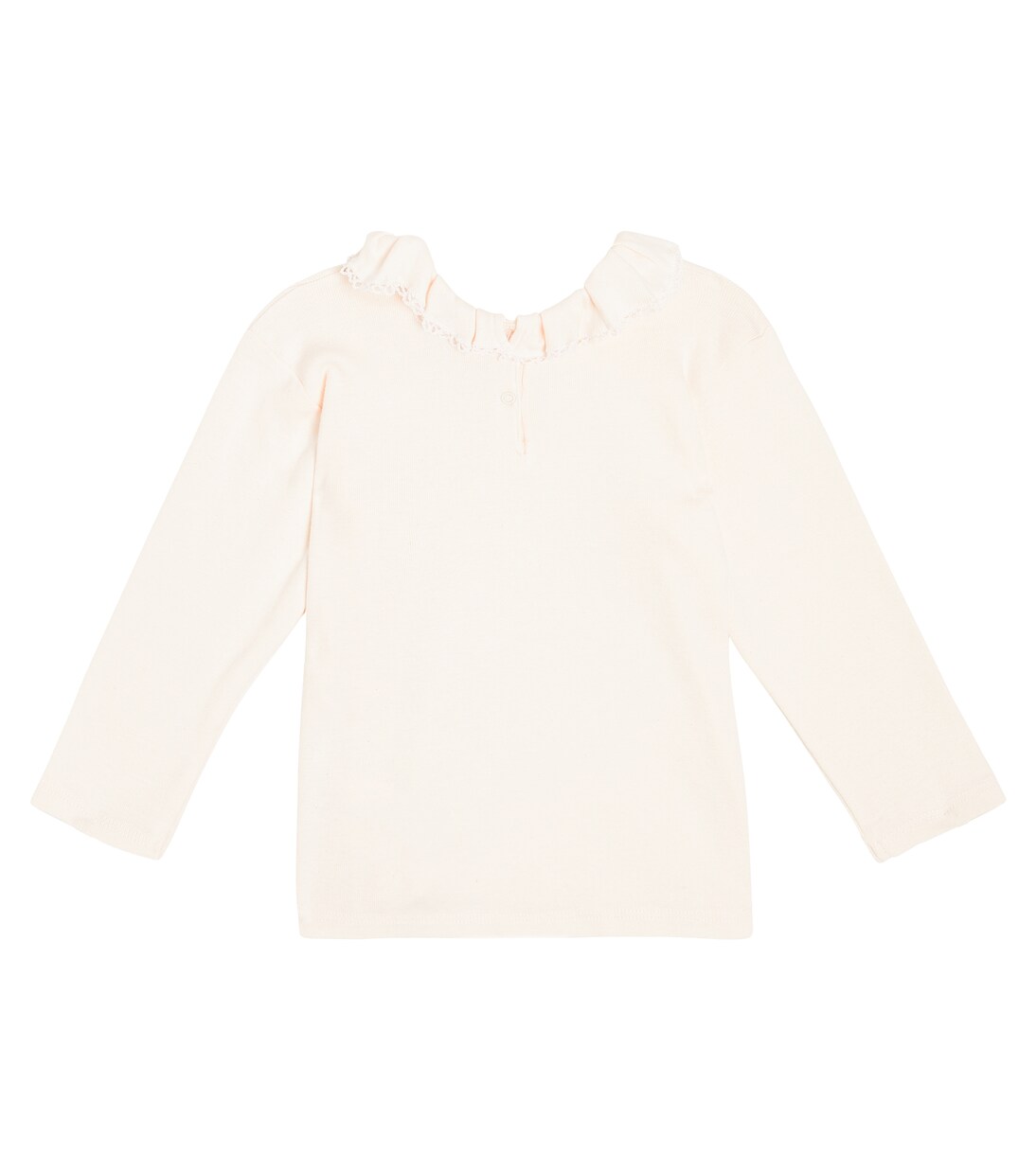 Baby Billa cotton velvet T-shirt | Bonpoint