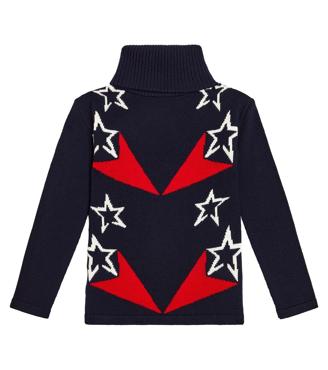 Shooting Star wool turtleneck sweater | Perfect Moment Kids