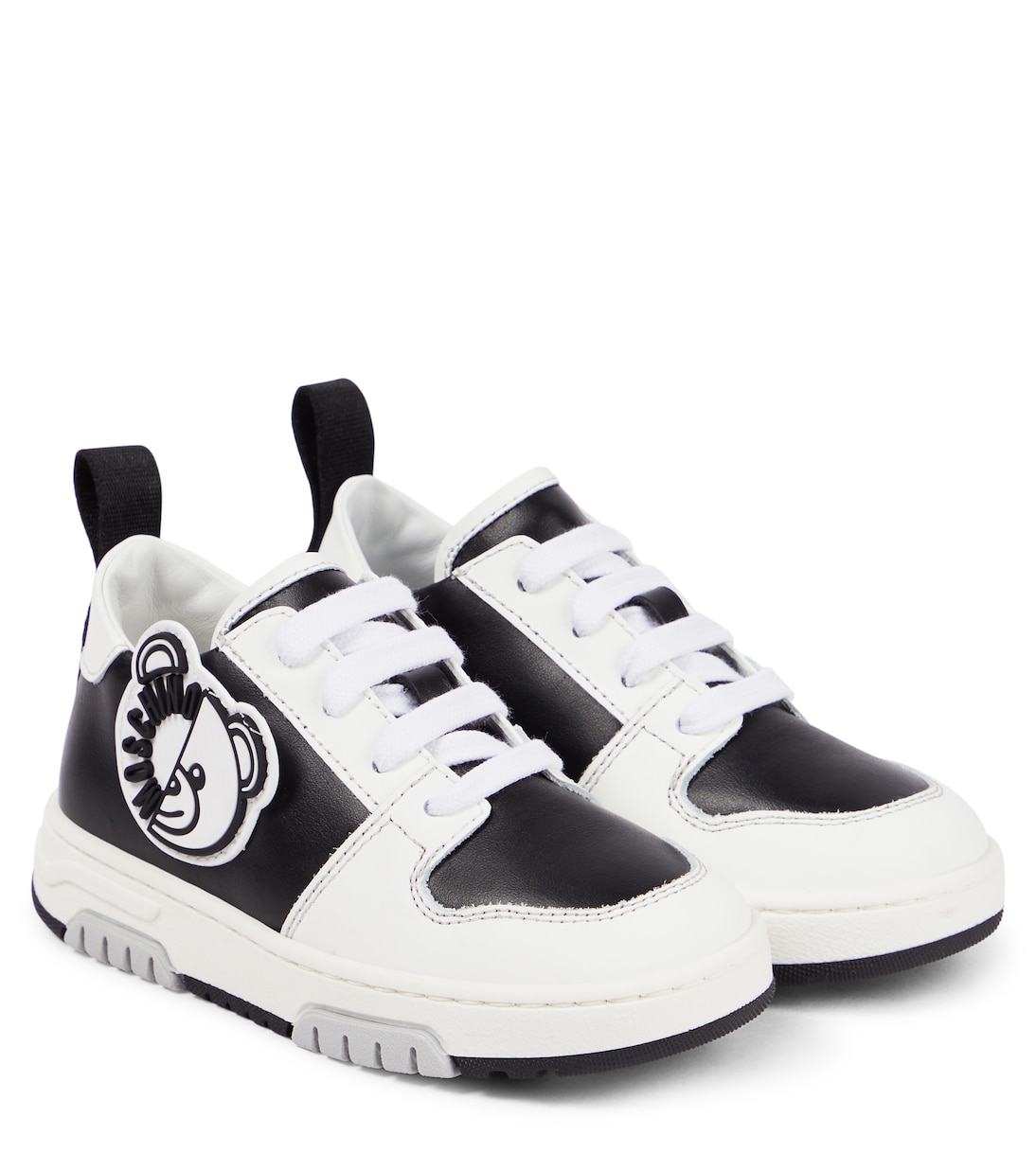 Leather sneakers | Moschino Kids