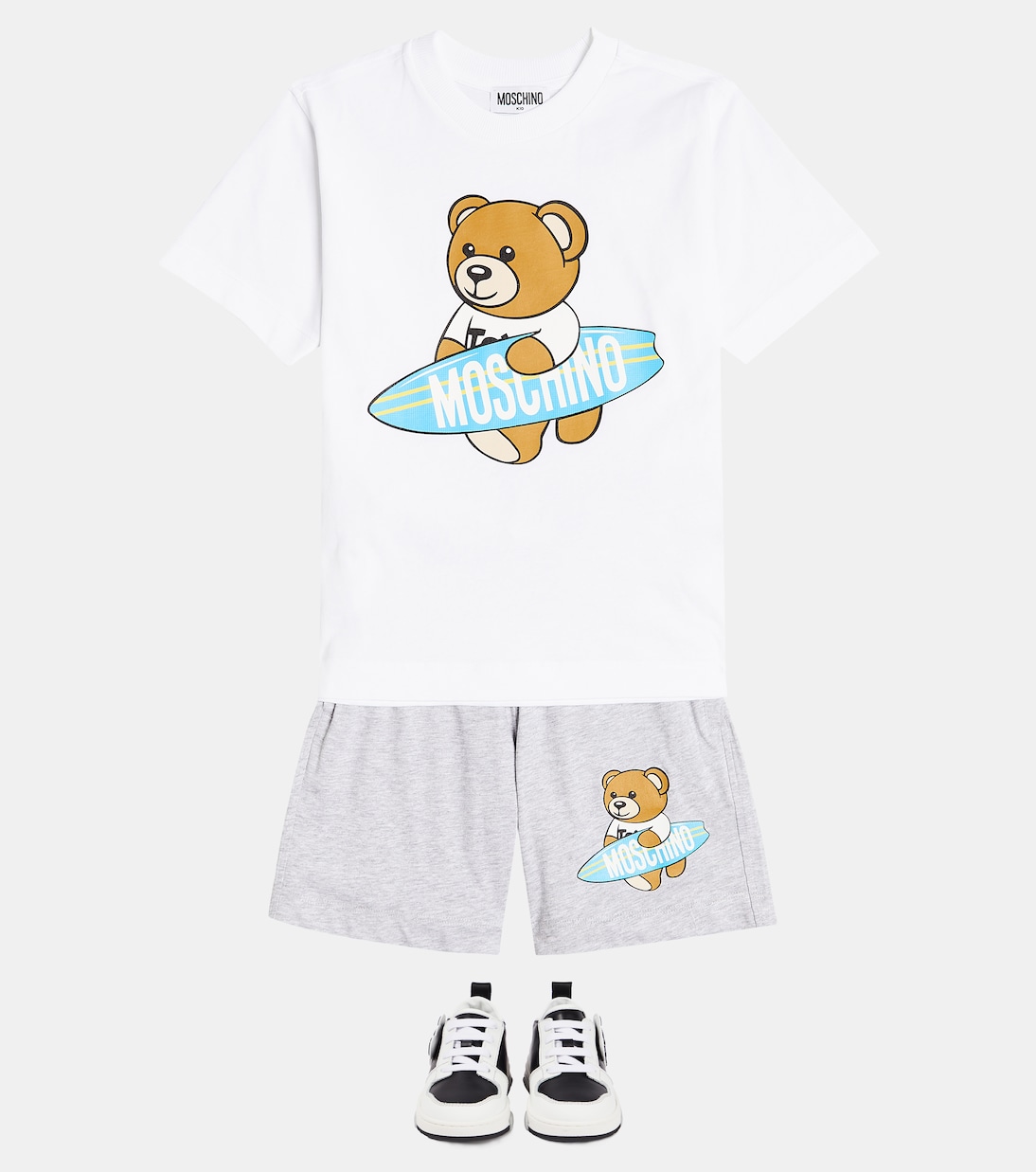 Leather sneakers | Moschino Kids