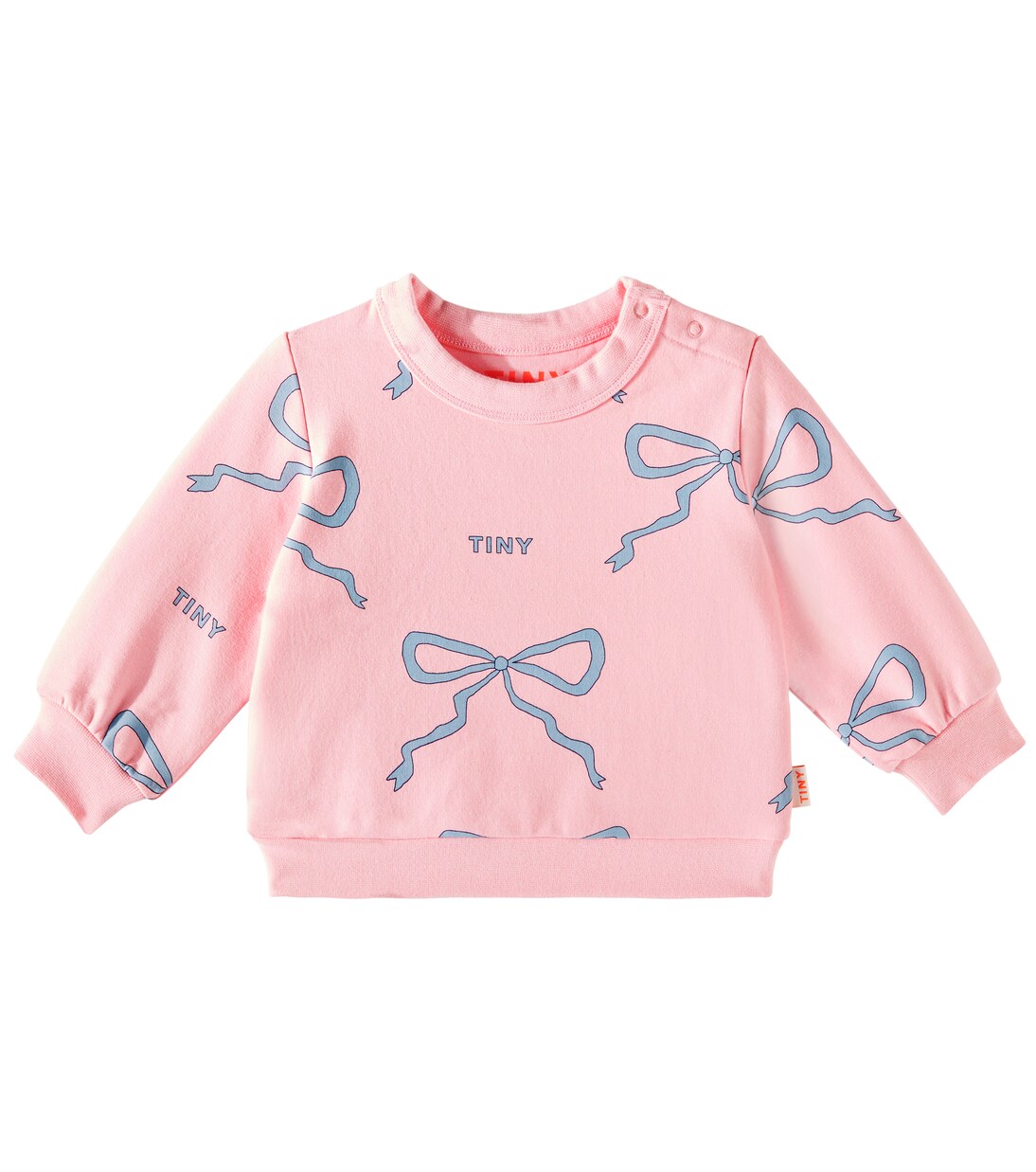 Baby Bows printed cotton-blend sweatshirt | Tinycottons