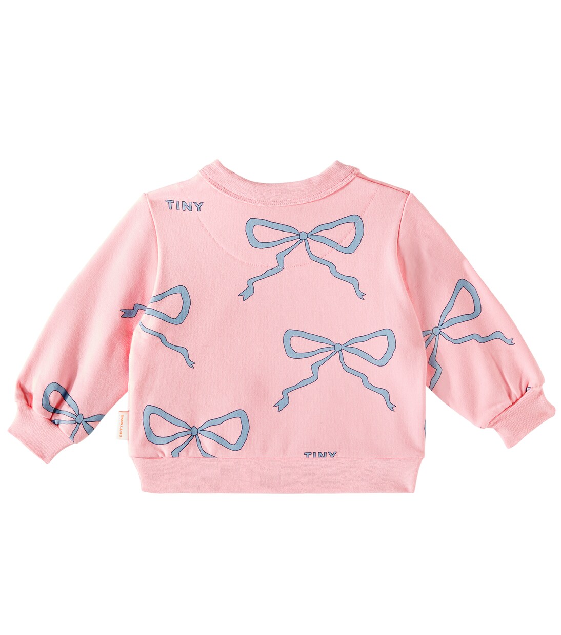 Baby Bows printed cotton-blend sweatshirt | Tinycottons