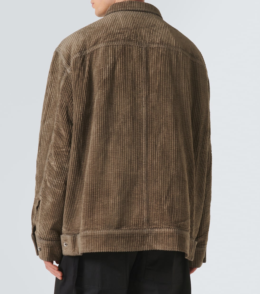 Oversize-Jacke Jumbo aus Baumwollcord | Rick Owens