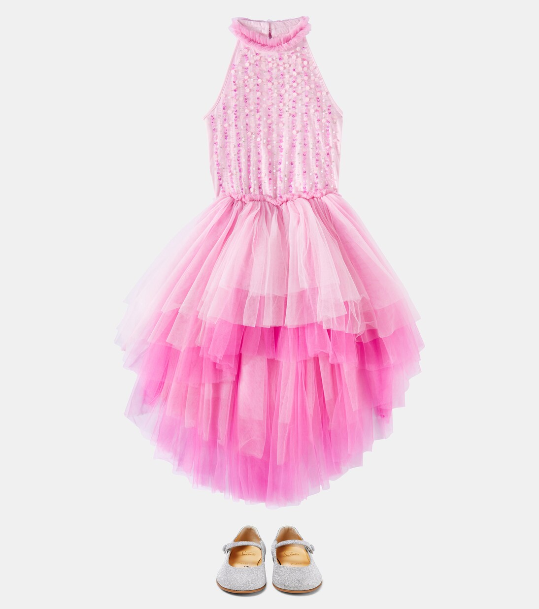 Robe Light Sound en coton et tulle | Tutu Du Monde