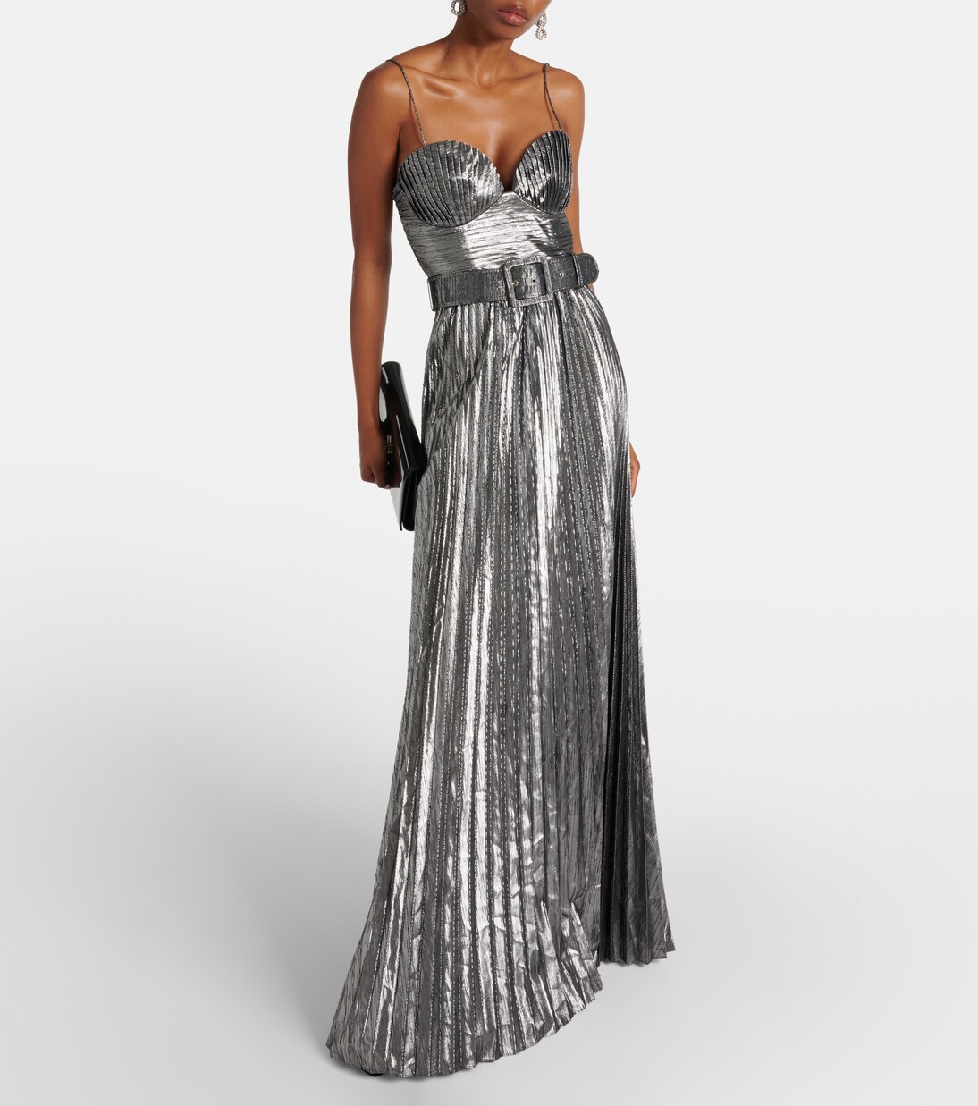 Lumi pleated gown | Rebecca Vallance