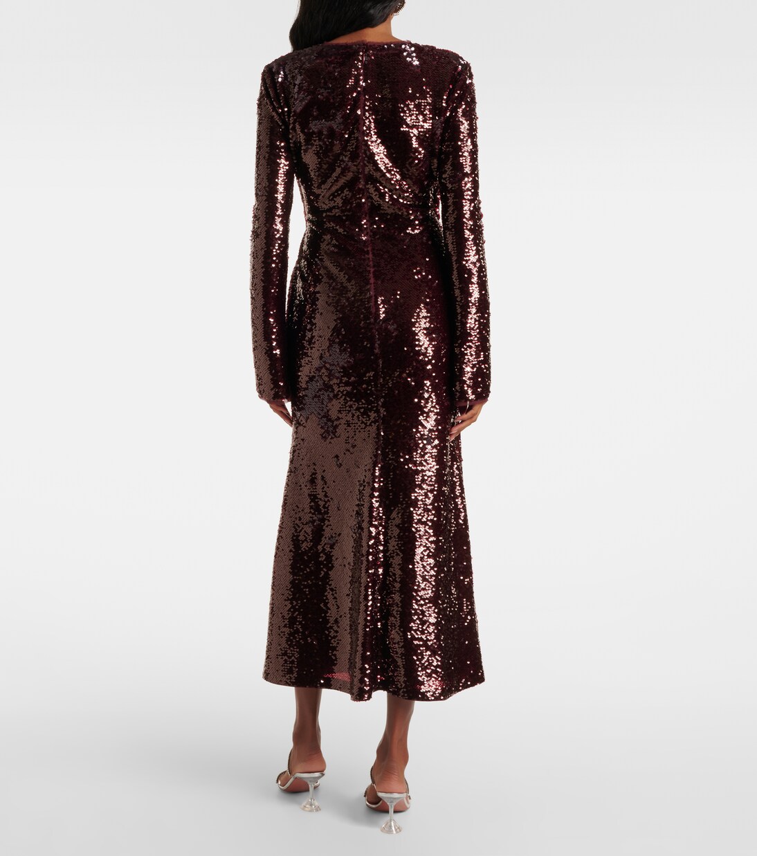 Midikleid mit Pailletten | Self-Portrait