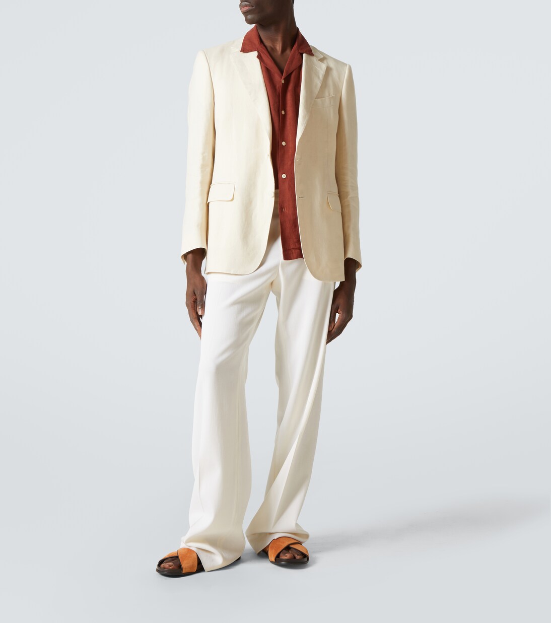 Chiltern suede slides | Manolo Blahnik