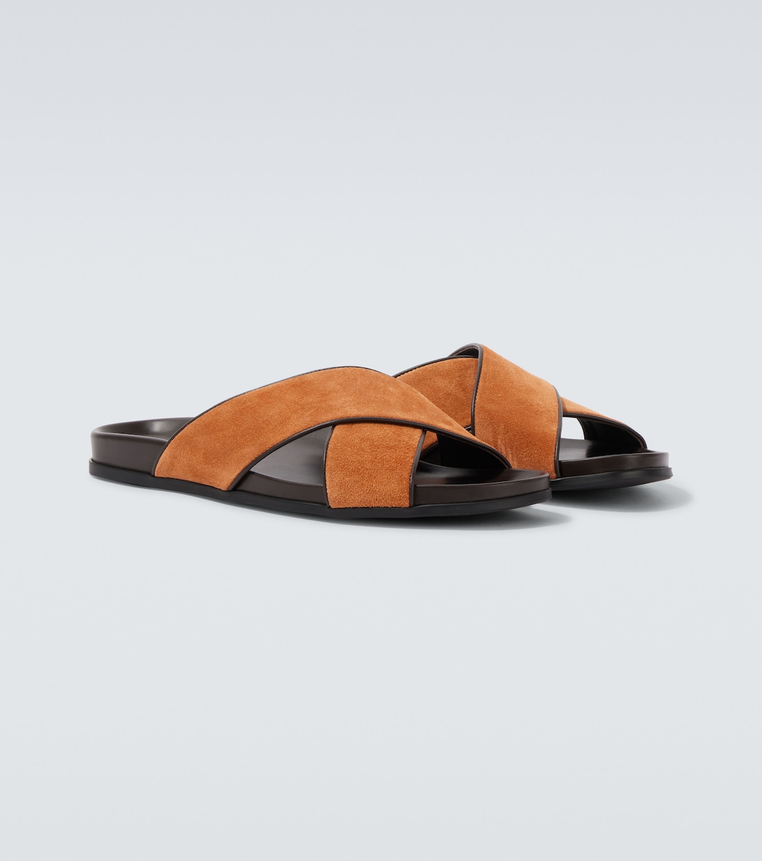 Chiltern suede slides | Manolo Blahnik
