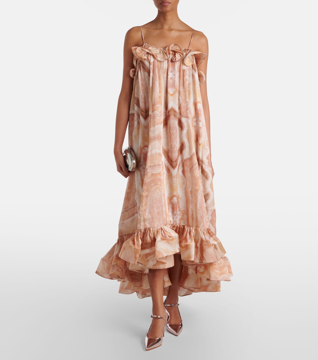 Mary-Jane-Pumps Miss Z Strap 80 aus Leder | Christian Louboutin