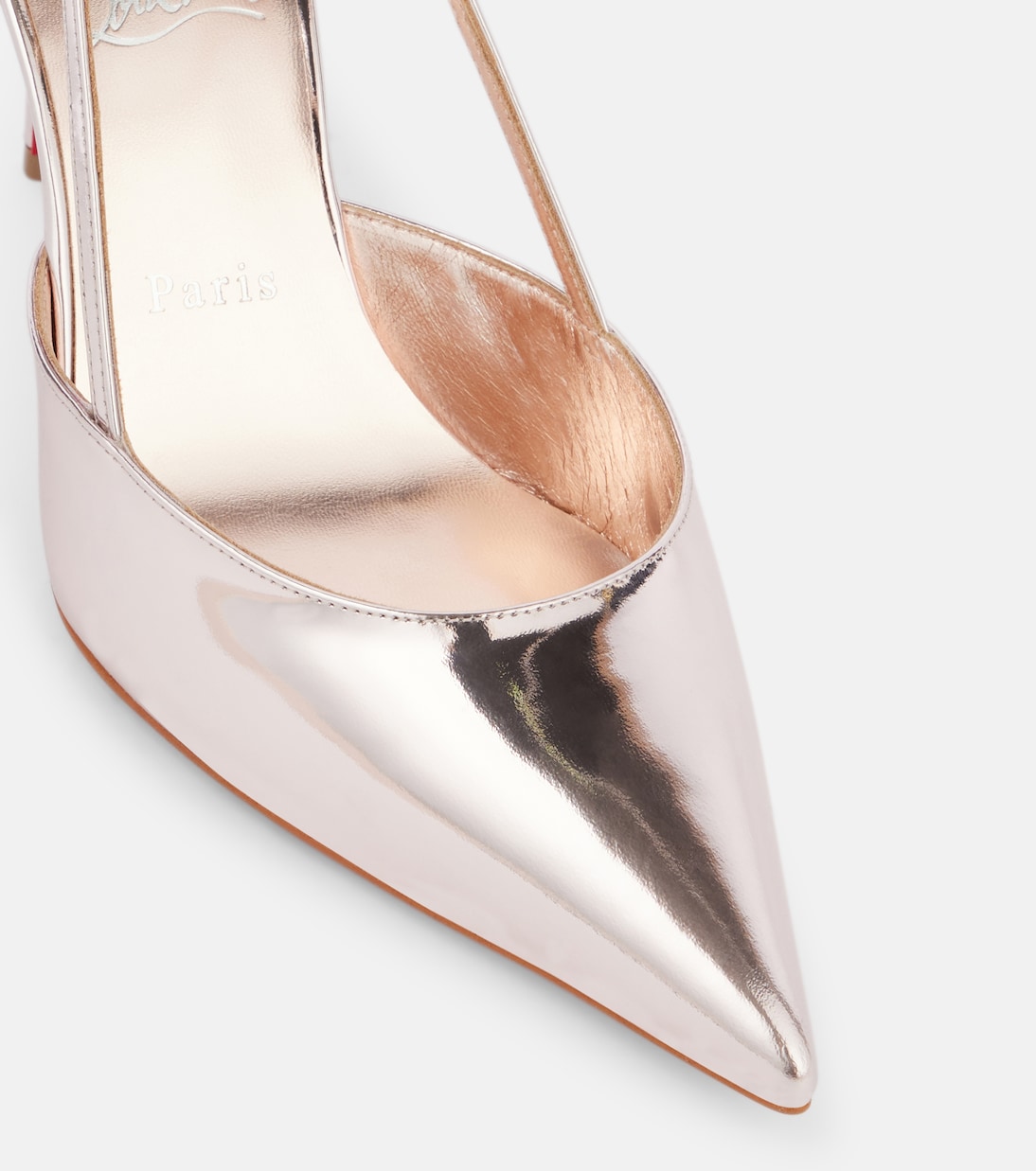 Mary-Jane-Pumps Miss Z Strap 80 aus Leder | Christian Louboutin