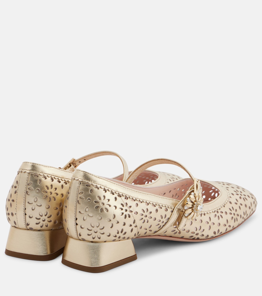 Mary-Jane-Pumps New Très Vivier 25 aus Leder | Roger Vivier