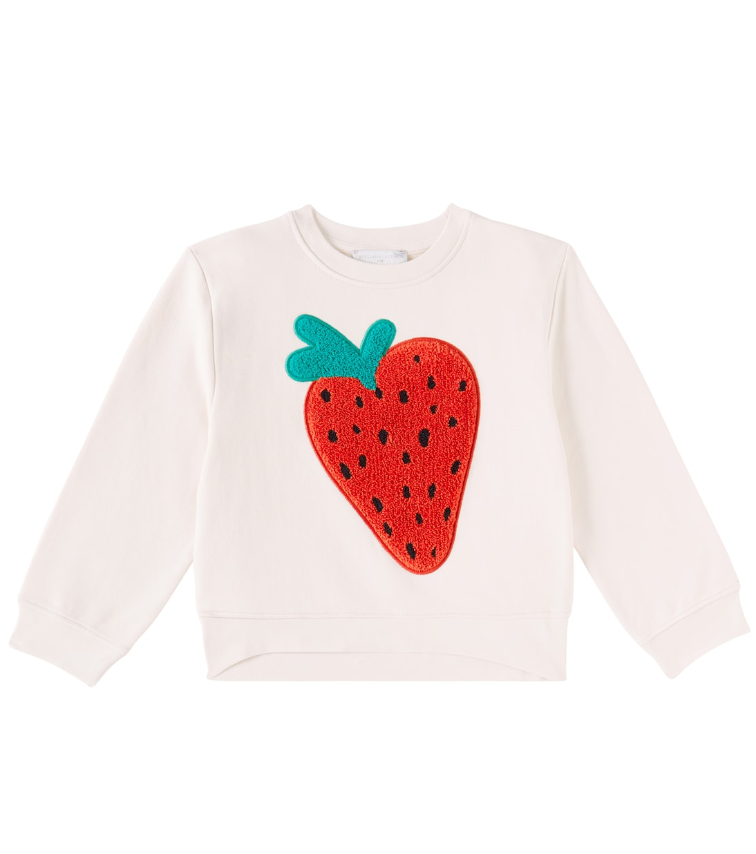 Printed cotton jersey sweatshirt | Stella McCartney Kids