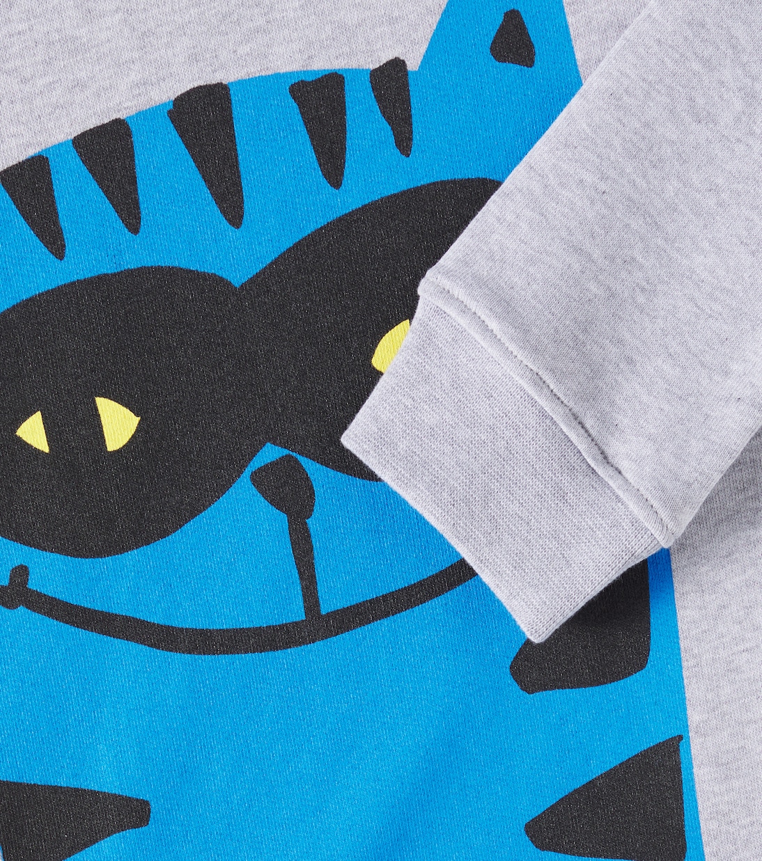 Printed cotton jersey sweatshirt | Stella McCartney Kids