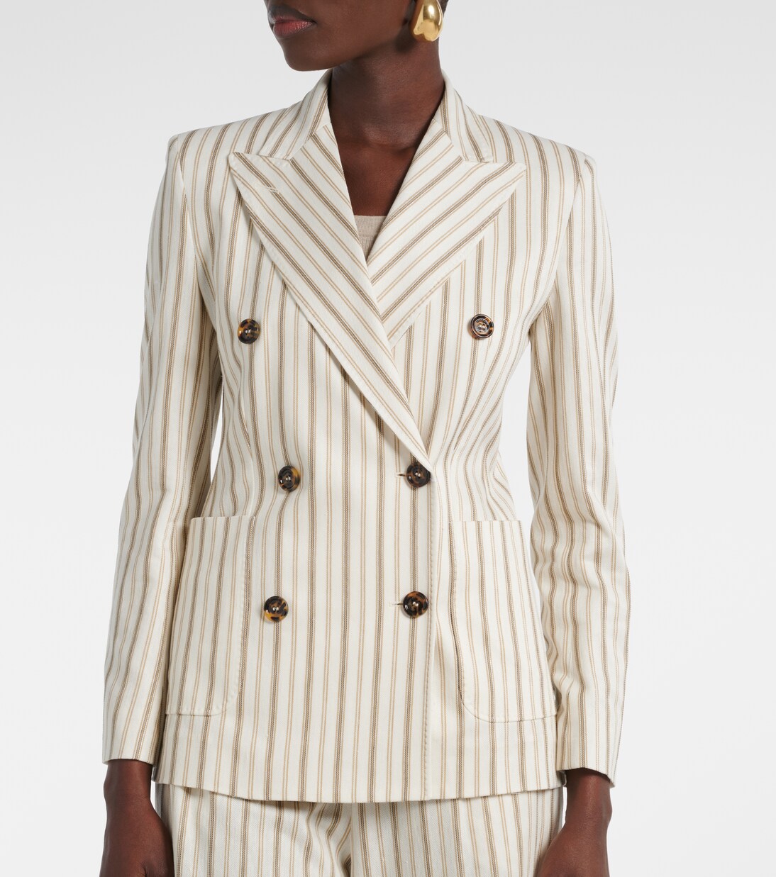 Blazer Pensile aus Baumwolle und Leinen | Max Mara