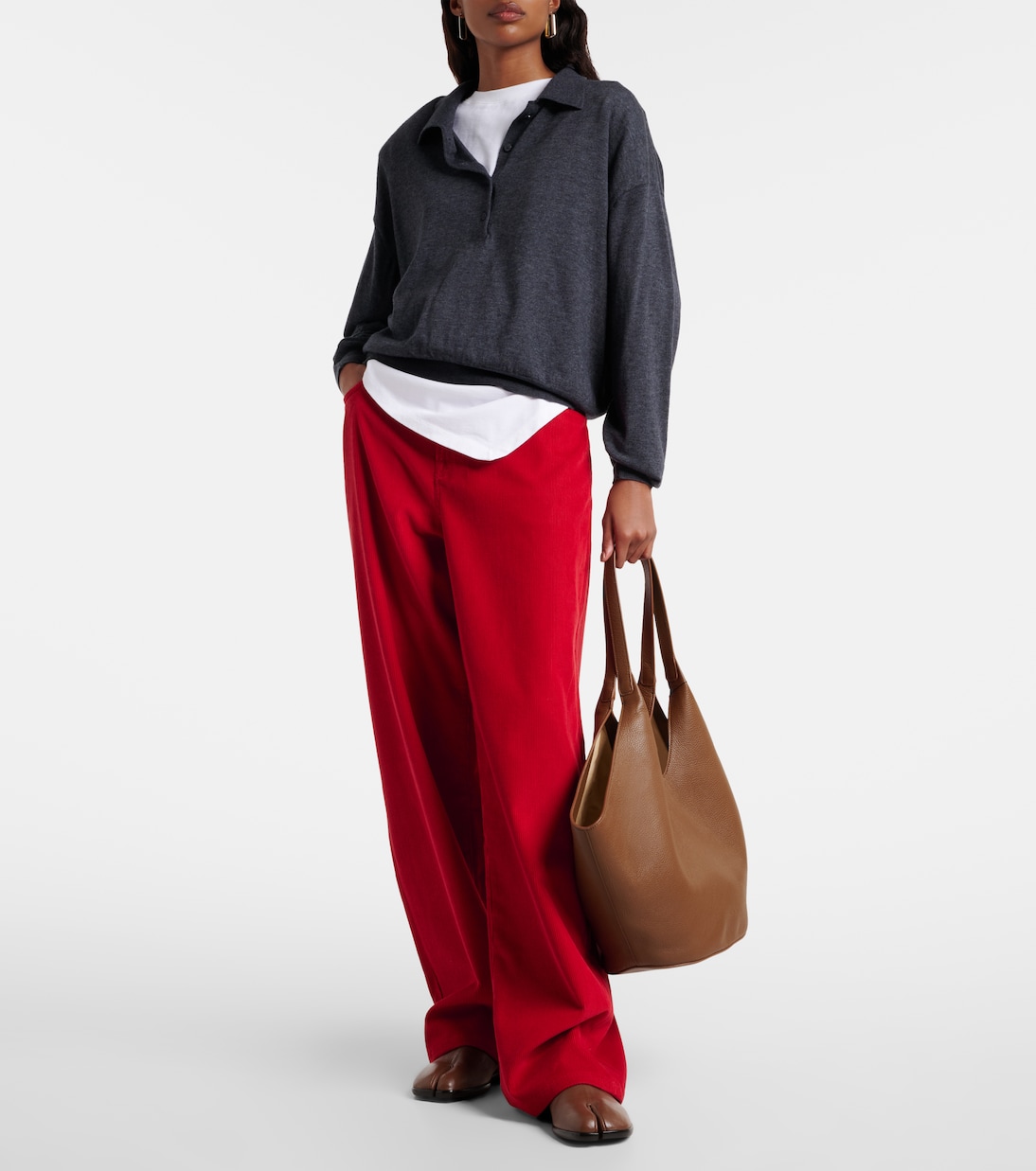 Phantom leather tote bag | Aesther Ekme