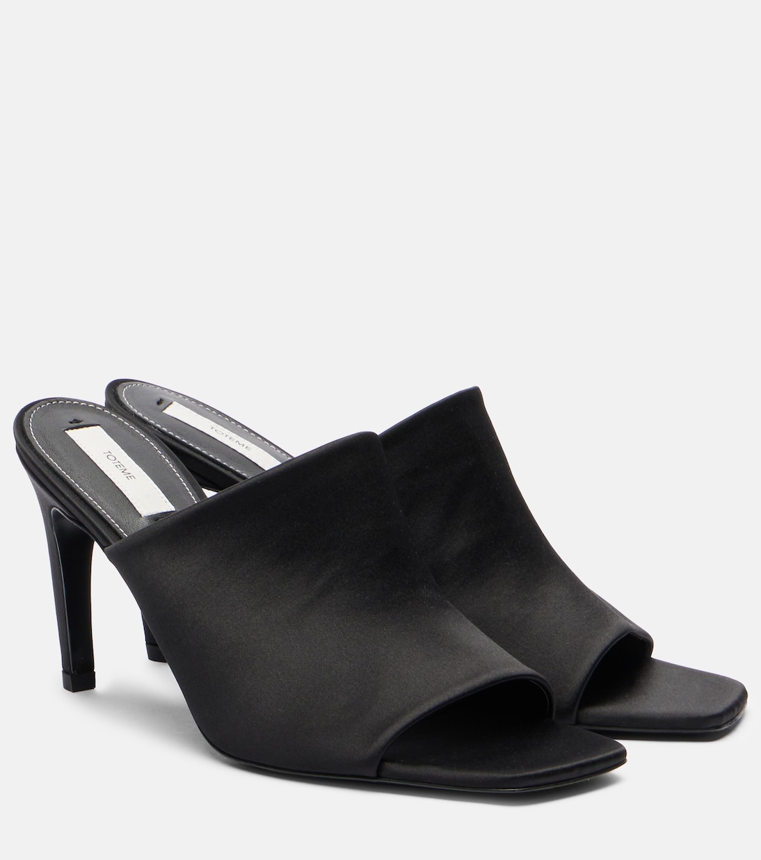 85 satin mules  | Toteme