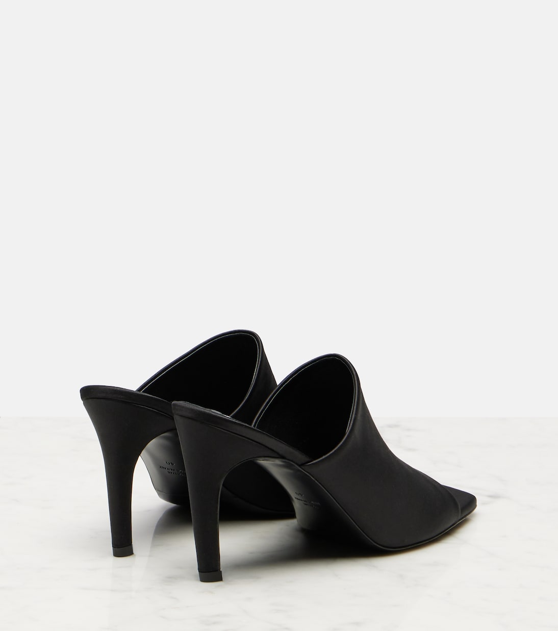 85 satin mules  | Toteme