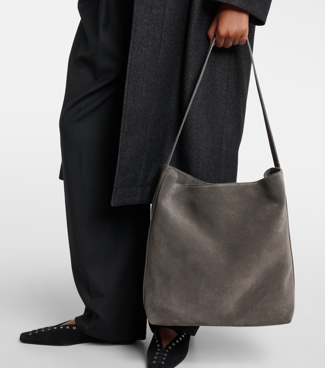 Sac Sac Supple Large en daim | Aesther Ekme