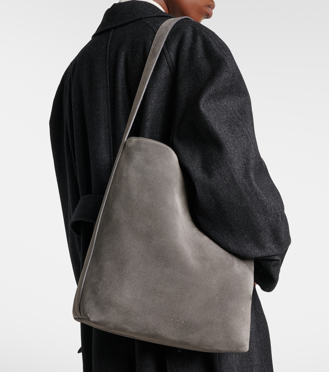 Sac Sac Supple Large en daim | Aesther Ekme