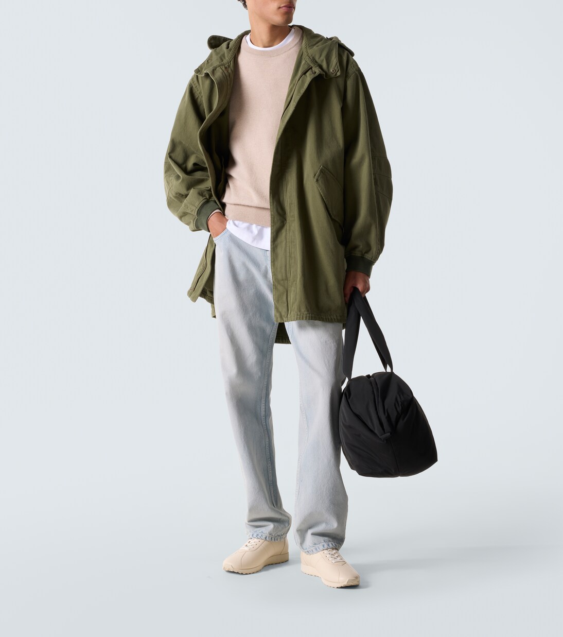 Mica leather sneakers | The Row