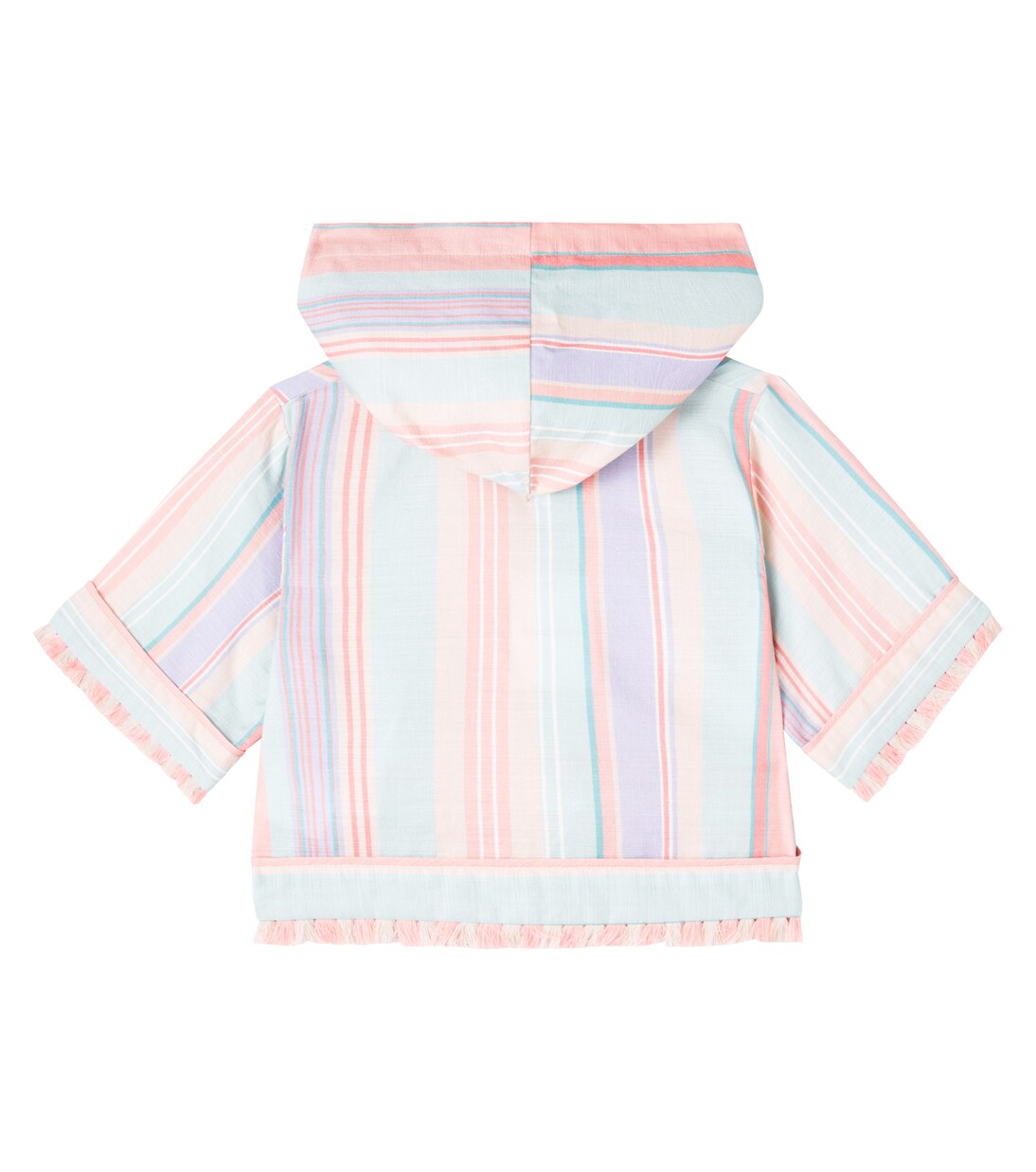 Cascadian striped hooded top | Zimmermann Kids