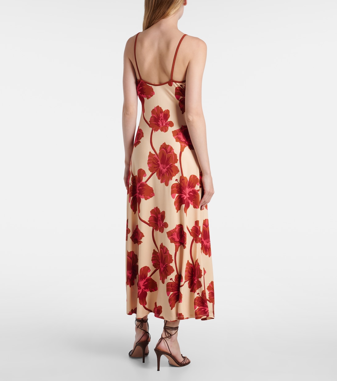 Maxikleid Sendero de Astromelias aus Jersey | Johanna Ortiz