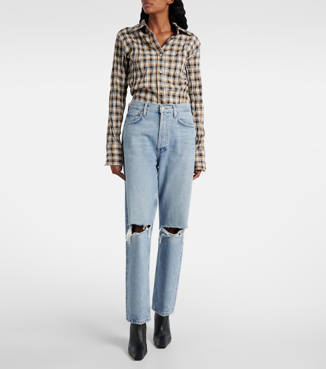 ‘90s mid-rise straight jeans | Agolde