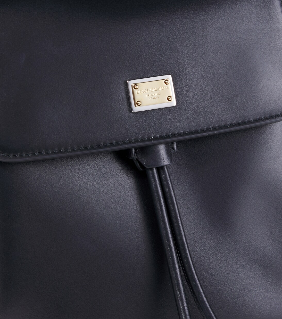 Leather backpack | Dolce&Gabbana Kids